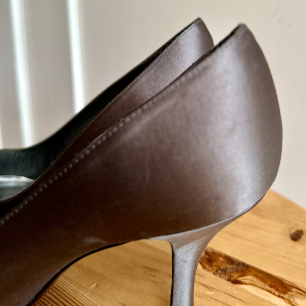 NIB Stuart Weitzman Gigiritz Open Toe Pump Size 6… - image 7